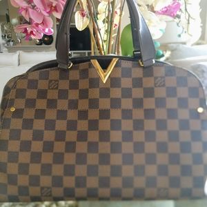 Limited Ed. Louis Vuitton Kensington bowling bag